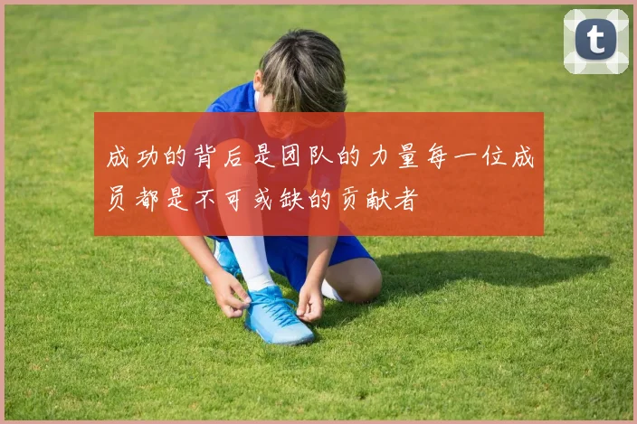成功的背后是团队的力量每一位成员都是不可或缺的贡献者
